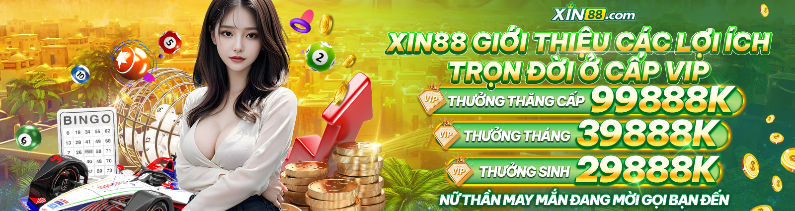 Banner thương hiệu nhà cái XIN88